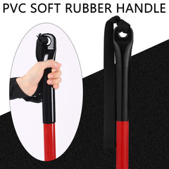 WILLBOND ice chisel with attached tether enhances safety.