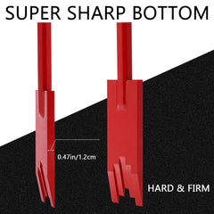 WILLBOND PVC-handle ice chisel improves comfort during long use.
