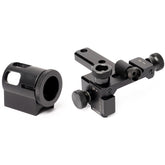 Williams Western Precision FP rear peep sight with micrometer adjustments for precise windage control.