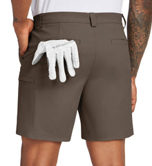Willit men's golf shorts back view shows clean silhouette with durable fabric for all-day wear.