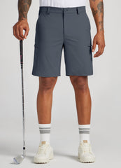 Willit men's golf shorts pocket layout emphasizing secure cargo and easy access