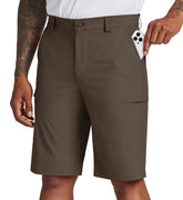 Willit men's golf shorts flat-front closure for a sleek professional look and comfort.