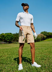 Willit men's golf shorts UPF50 sun-protection shields from bright sun