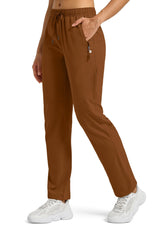 Willit women's hiking pants front view shows quick-dry, water-resistant performance.