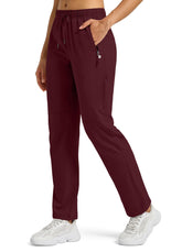 Willit women's hiking pants front view with quick-dry fabric for all-day hiking comfort.