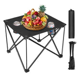 Wilytyres folding camping table compact setup for easy transport
