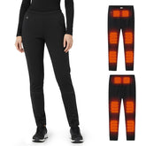 Wilytyres heated pants show 12 zones for targeted warmth on the lower body for all-day outdoor comfort.