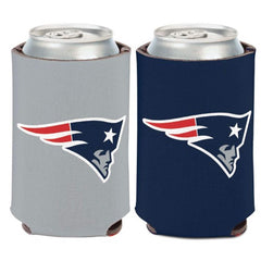WinCraft New England Patriots logo can cooler keeps drinks cold and hands dry