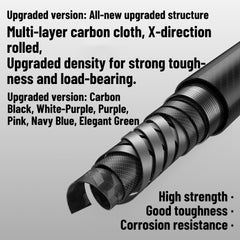 Windhike trekking pole extended to show reach on rugged trail