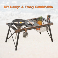 Windhike Naturehike foldable table surface ready for camping prep and meals