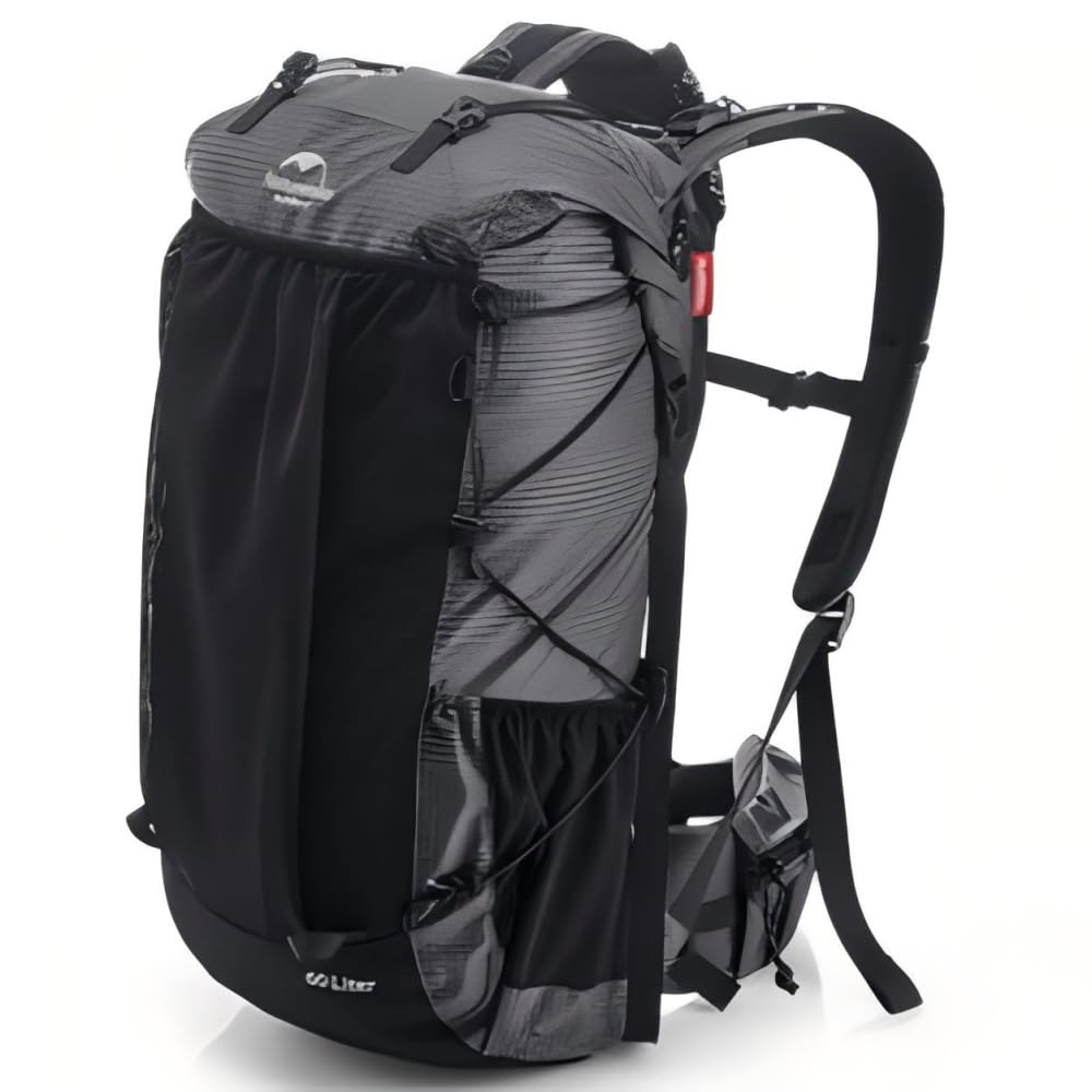 Windhike Naturehike Rock 40L front view, lightweight day hike companion.