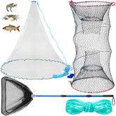 Windyun fishing cast net 6ft ready for quick baiting and easy casting