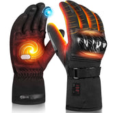Winna heated motorcycle gloves front view showing warm, comfortable ride-ready fit.