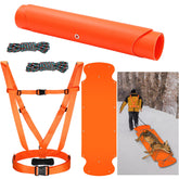WinnerWhy deer drag harness orange adjustable secures game for safe transport.