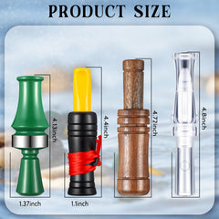 WinnerWhy duck calls feature colorful bodies for easy field visibility and handling.