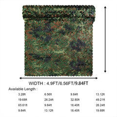 WINWAY camo netting cut-to-size design enables easy sizing for versatile hides.