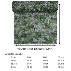 WINWAY camo netting free-cutting design lets you tailor fit.
