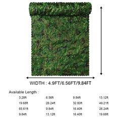 WINWAY camo netting non-glare finish reduces shine in bright conditions