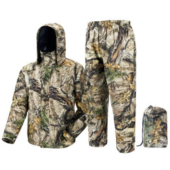 WINWAY rain suit waterproof jacket with adjustable hood for versatile outdoor protection.