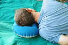 Wisemen Outdoors ultralight pillow anti-slip fabric preventing movement.
