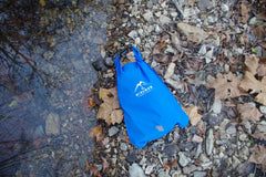 Wisemen Trading inflation bag ultra-light at 2 oz, ideal for backpacks.