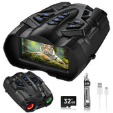 WISHBETY 4K night vision goggles front view for dusk wildlife observation.