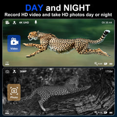 Wishbety night vision goggles 16x zoom helps reveal distant details at night.