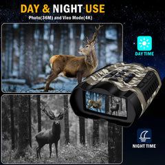 WISHBETY infrared with 9 levels enables adaptive viewing in varying light conditions.