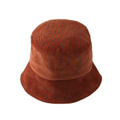WITHMOONS corduroy hat in orange provides lightweight comfort for fishing and camping.