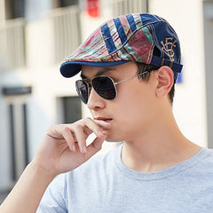 WITHMOONS unisex cabbie cap ideal for driving and travel.