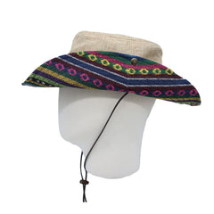 Beige hat with UV protection ideal for fishing