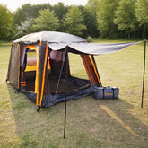 WithStar camping-tent outer view shows roomy 3–4 person space for family camping.
