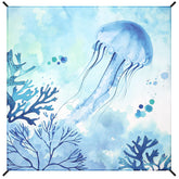 WIWIGO Beach Blanket sandproof on beach helps you relax with sand-free comfort