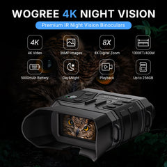 WOGREE Goggles eyepiece hood reduces light spill for discreet viewing