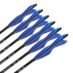Wolfman 5in turkey feather fletching for precise arrow flight.