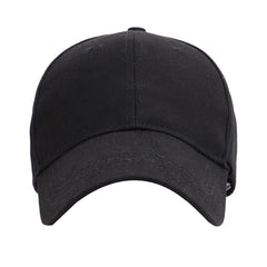 White women's ponytail baseball cap with ponytail hole