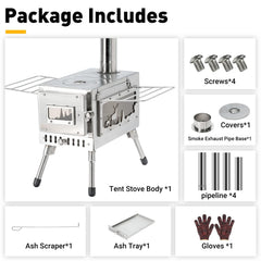 WomeYork stove with damper control image highlights adjustable heat for efficient cooking.