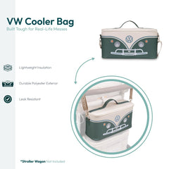 Leak-resistant design keeps contents secure and spills under control.