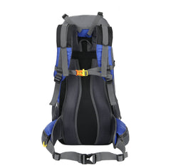 WoneNice 50L backpack sleeping bag compartment keeps bulky gear separate