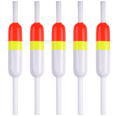Wood slip bobbers set of 5 pieces for fishing