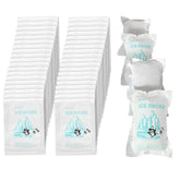WORLD-BIO dry ice packs in unexpanded sheet showing space-saving packaging.
