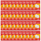 WORLD-BIO toe warmers adhesive packs heat up quickly for cold outdoor toes.