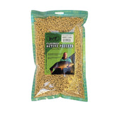 World Classic Baits WCB Carp Baits pellet bottle highlighting high-attract formulation for sustained feeding