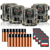 WOSODA mini trail camera front view showing compact stealth for discreet monitoring