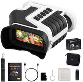 WOSPORTS 4K night vision goggles front view for outdoor use.