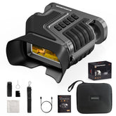 WOSPORTS 4K night vision goggles front view for clear wildlife viewing