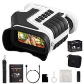 WOSPORTS 4K night vision goggles setup for outdoor surveillance.