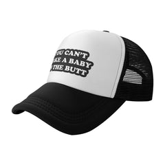 Wovotieh butt hat back mesh, breathable ventilation for hot weather