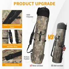 Wowelife waterproof-zipper keeps contents dry in rain or splashes.
