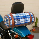 WP West Path bedroll with vegan leather strap for easy transport.